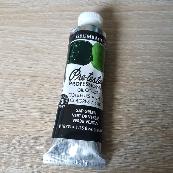 Grumbacher® Pre-Tested Professional® Oil Color Paint, 37 ml in Sap Green Best Deals & Sales